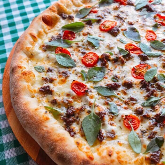 Pizza artesanal — Restaurante Mata Nativa